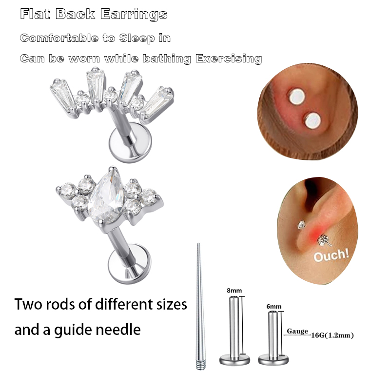 Body Jewelry Hypoallergenic - 1 pièce Bijou de piercing hélix