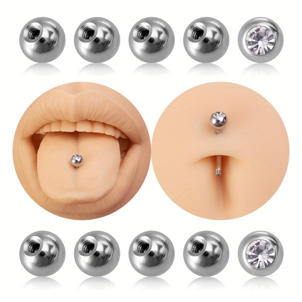 Body Jewelry Store - Boules de perçage en acier inoxydable,
