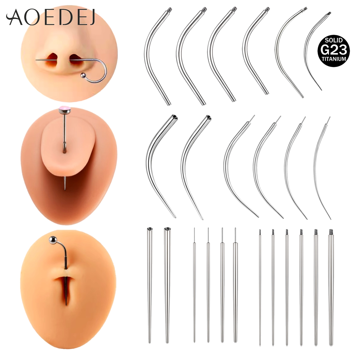 Zs Body Jewelry - AOEDEJ 1 PC G23 Kit de