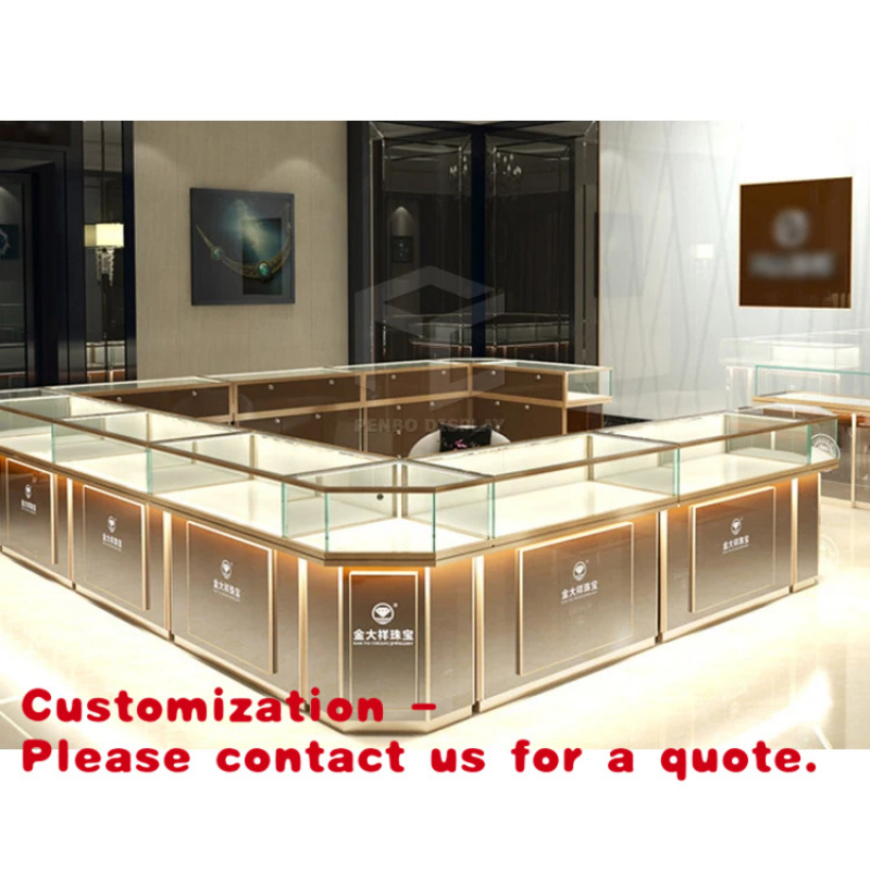 Body Jewelry Store - Vitrine de présentation de bijoux personnalisée
