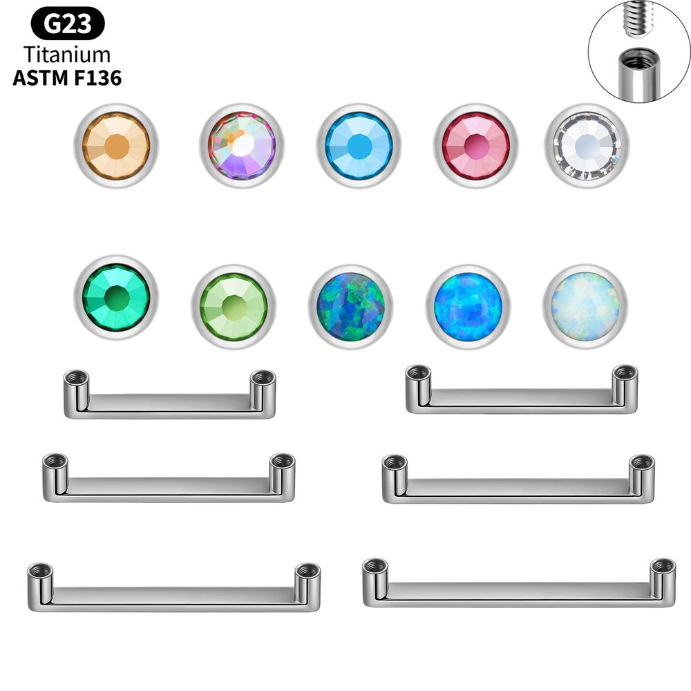 Dermal Anchor Top - Piercing de surface en titane ASTM