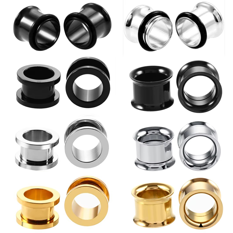 Body Jewelry Ear Gauges - 1 paire de bouchons d'oreille en