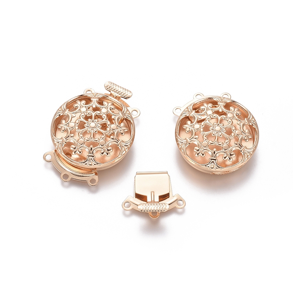Body Jewelry Organizer - 10 ensembles de fermoirs en laiton