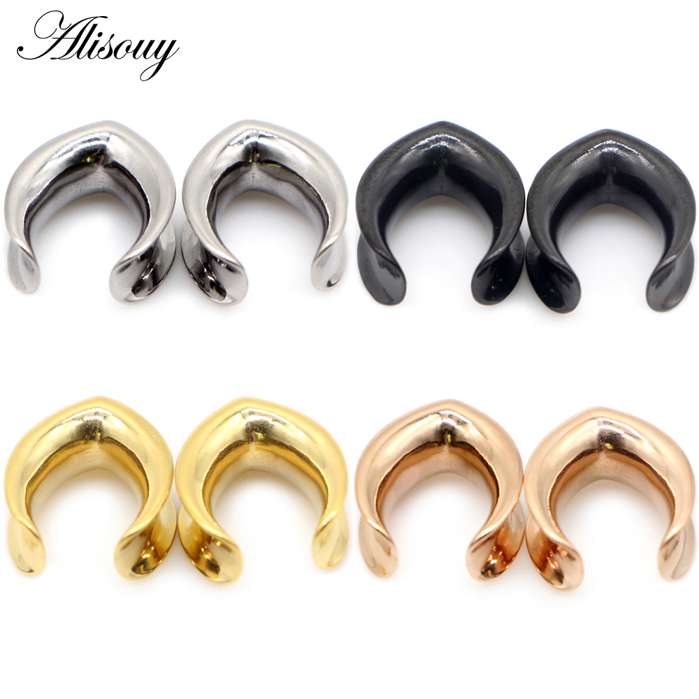 Body Jewelry Ear Gauges - Alisouy 2 pièces 6mm-30mm Plugs et