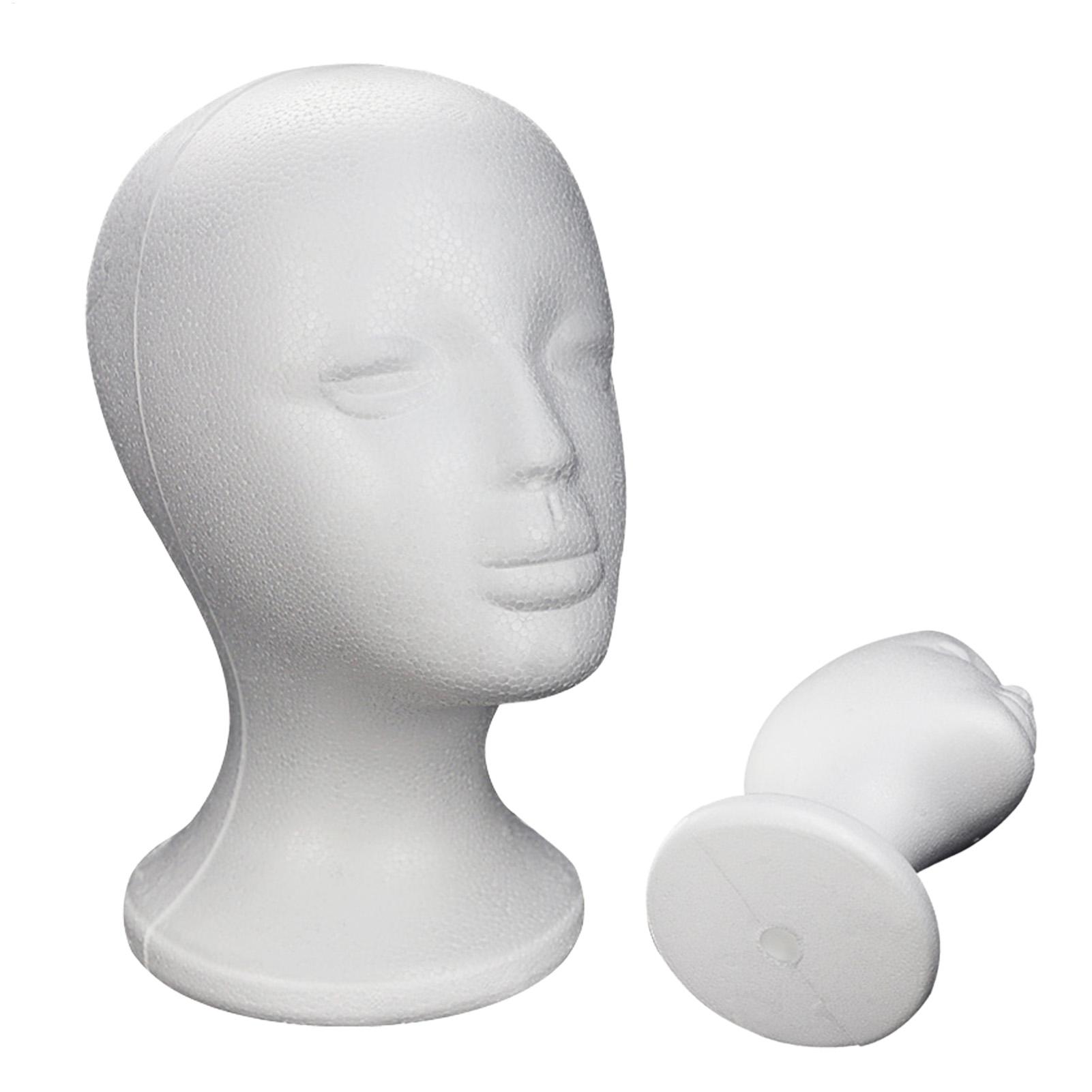 Body Jewelry Store - Tête de mannequin en mousse, modèle