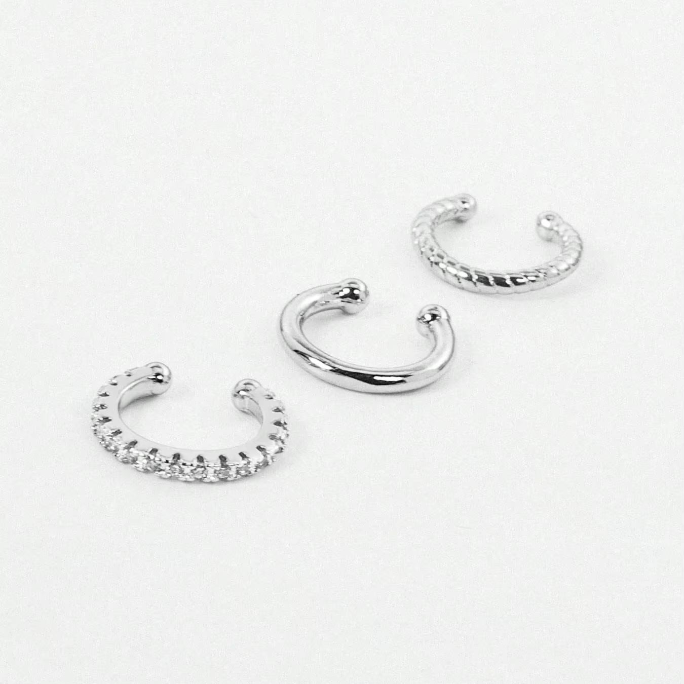 Lot de 3 Boucles d'Oreilles Ma - Body Jewelry Hypoallergenic avis et prix
