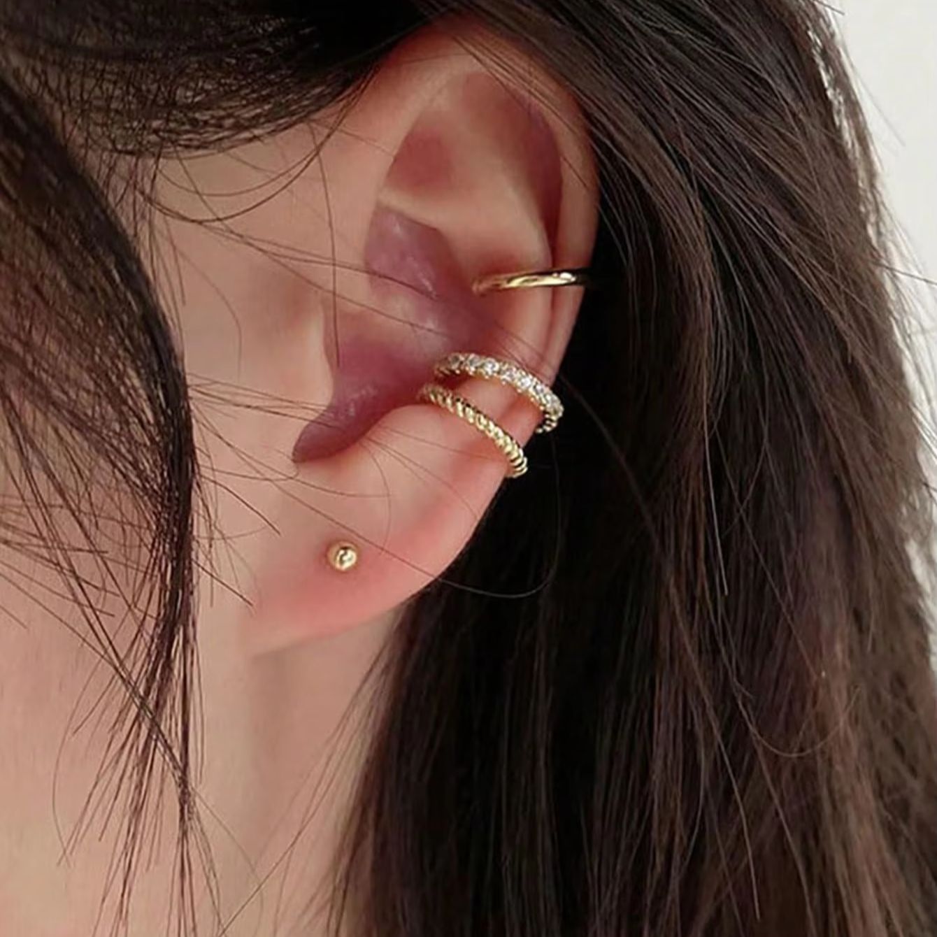 Lot de 3 Boucles d'Oreilles Ma - Body Jewelry Hypoallergenic avis et prix
