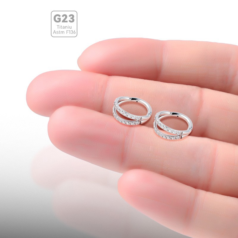 ASTM F136 titane conque cercea - Conch Earring Hoop avis et prix