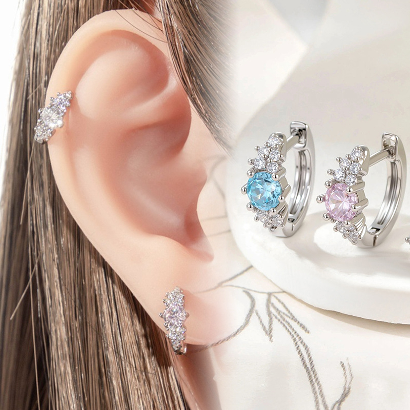 Créoles en zircon cubique, bou - Conch Earring Hoop avis et prix