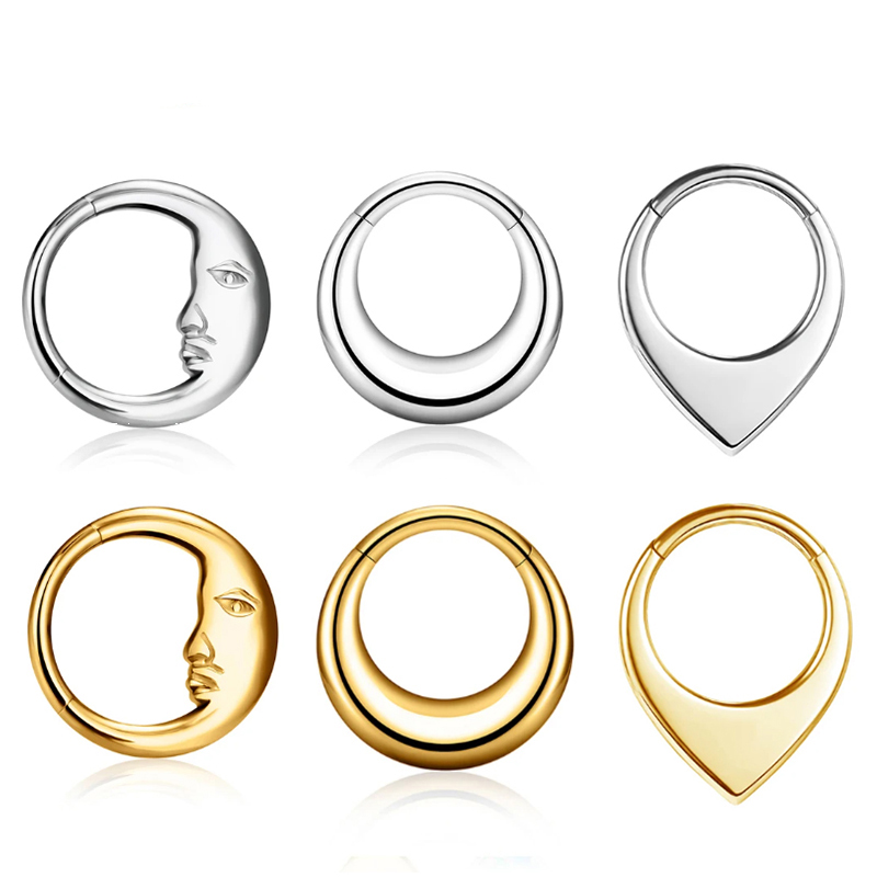 1 pièce Anneau de nez gothique - Conch Earring Hoop avis et prix