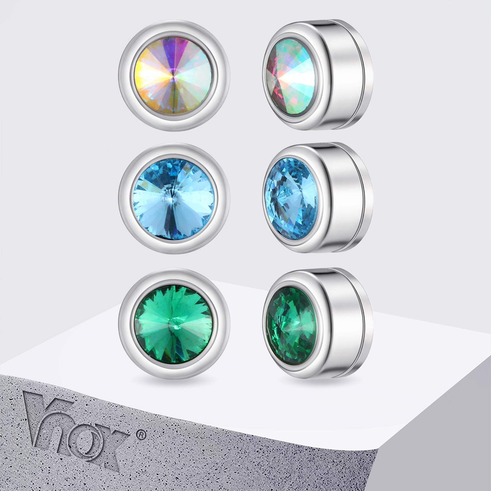 Vnox Boucles d'oreilles magnét - Body Jewelry Hypoallergenic avis et prix