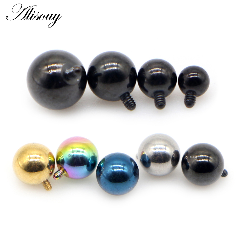Alisouy 2 pièces 3/4/5/6mm 16G - Dermal Anchor Top avis et prix