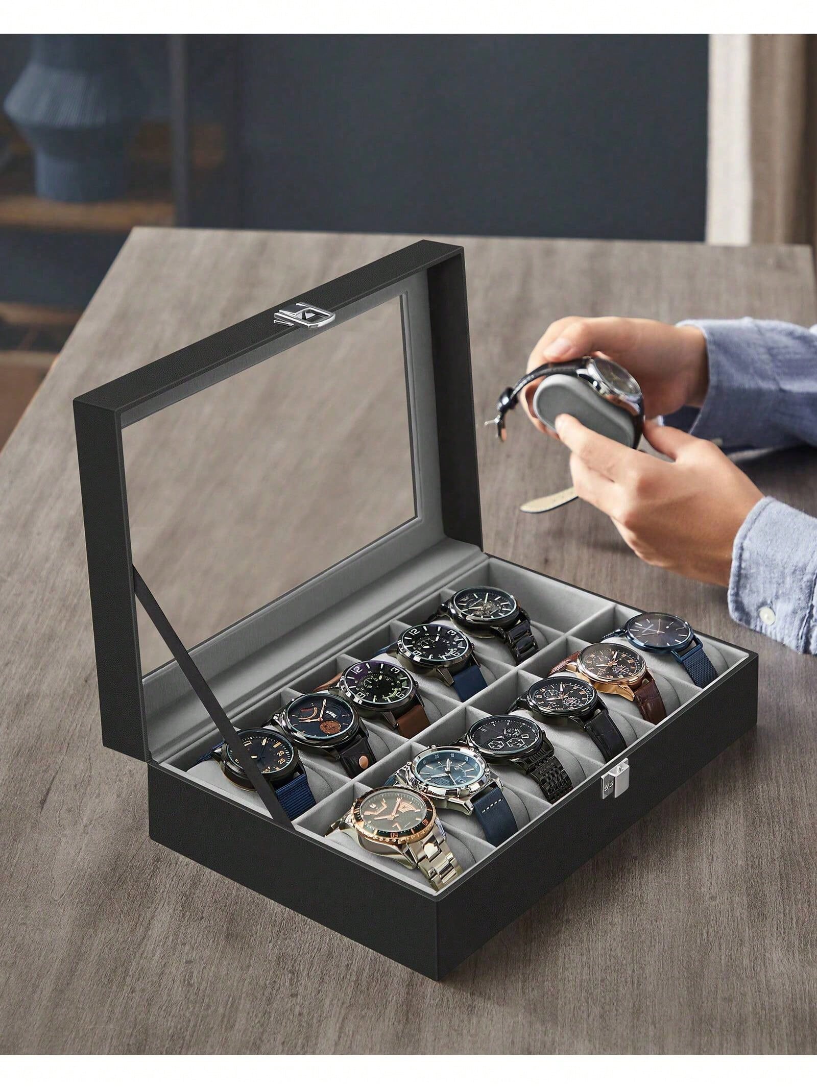 Boîte à montres verrouillable  - Body Jewelry Organizer avis et prix