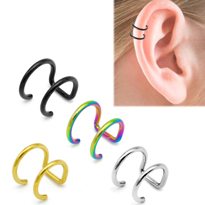 2 pièces Manchette d'oreille à - Body Jewelry Labret avis et prix