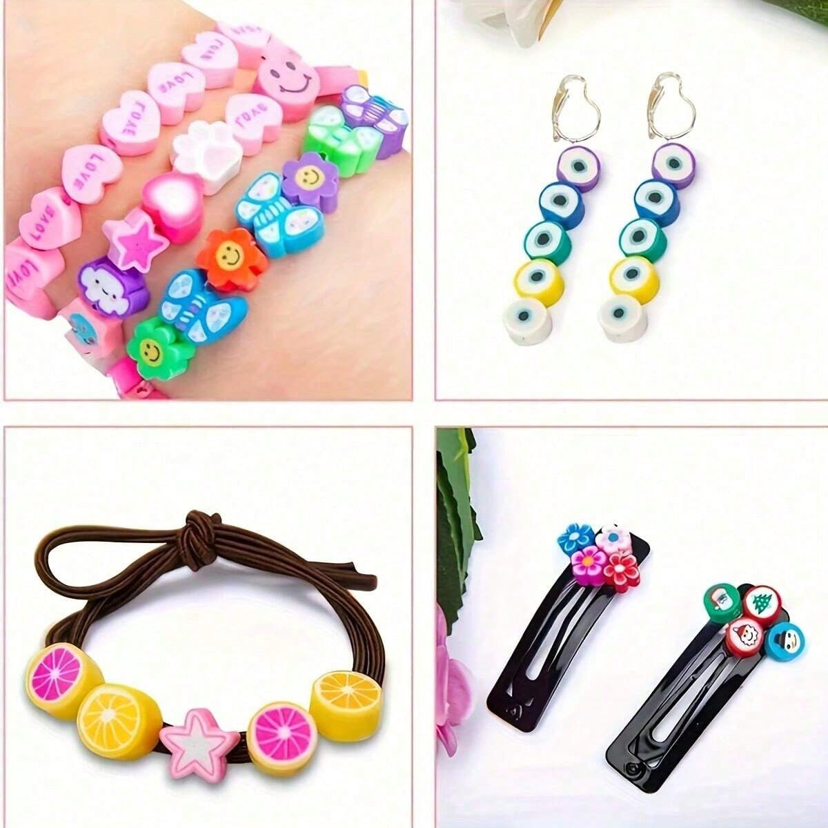 Ensemble de perles en argile p - Body Jewelry Organizer avis et prix