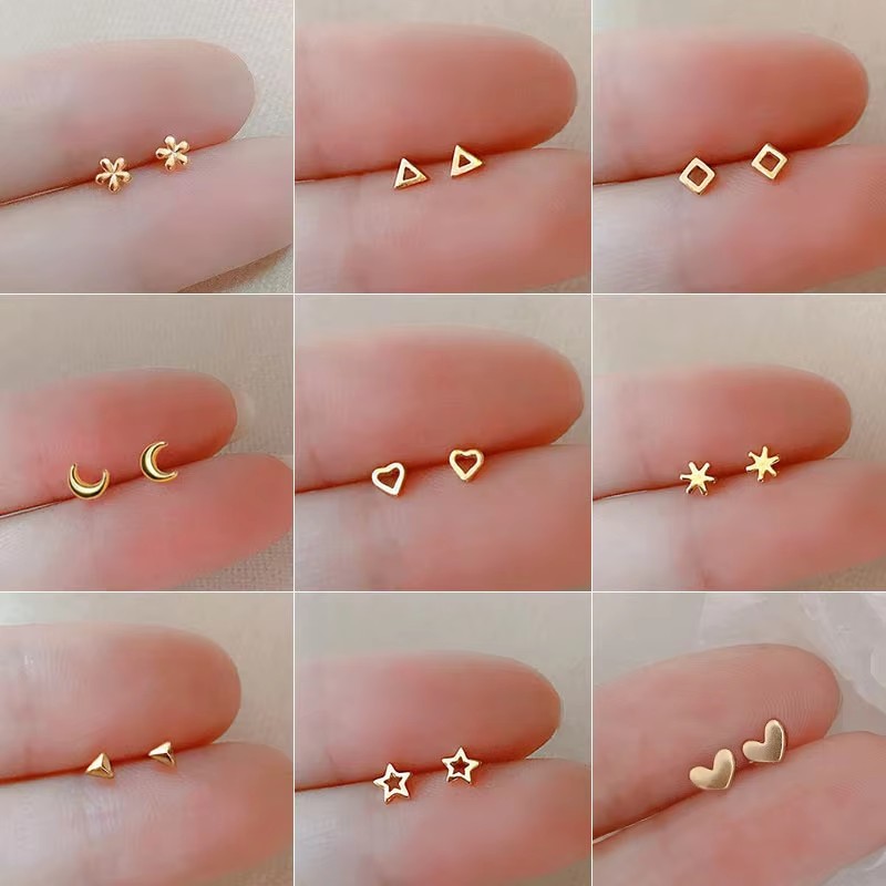 Boucles d'oreilles minimaliste - Body Jewelry Hypoallergenic avis et prix