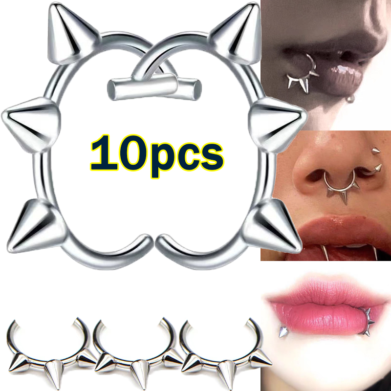 Faux rivet en forme de C en ac - Body Jewelry Labret avis et prix