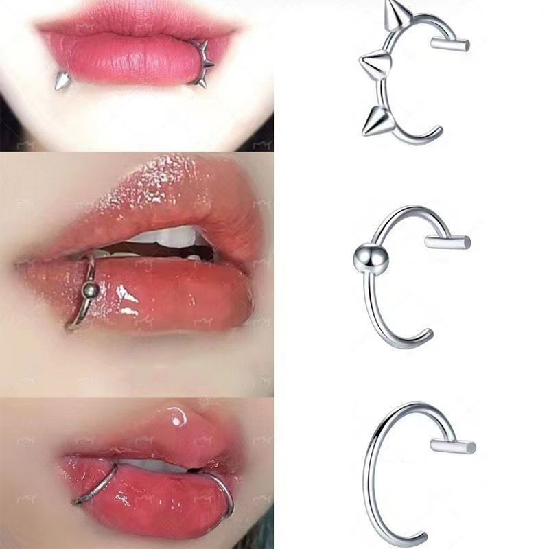 Faux anneau de nez en acier in - Body Jewelry Labret avis et prix