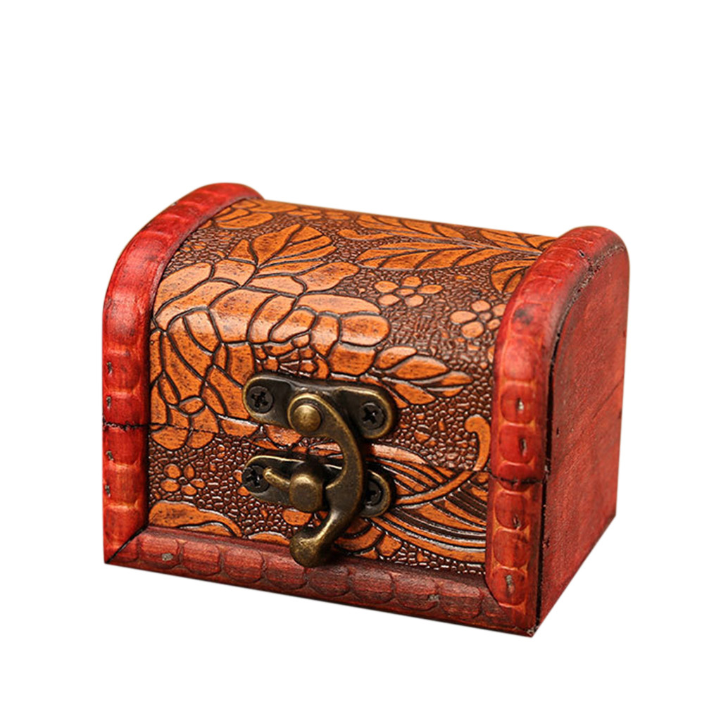 Boîte à bijoux vintage en bois - Body Jewelry Organizer avis et prix