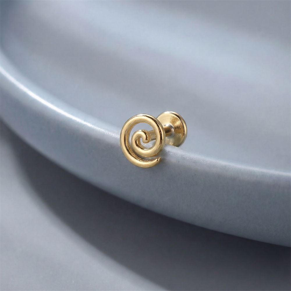 AIDE Boucles d'oreilles spiral - Body Jewelry Hypoallergenic avis et prix