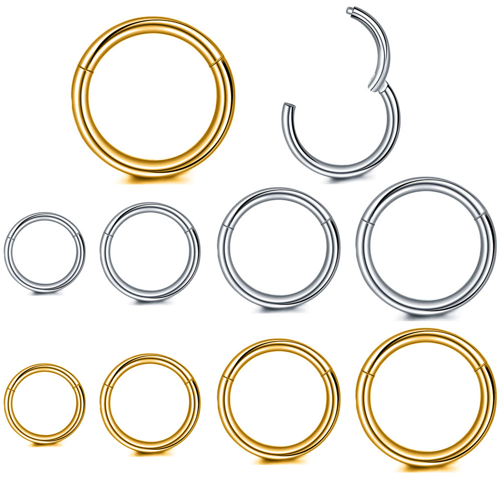 Anneaux de nez en acier chirur - Conch Earring Hoop avis et prix