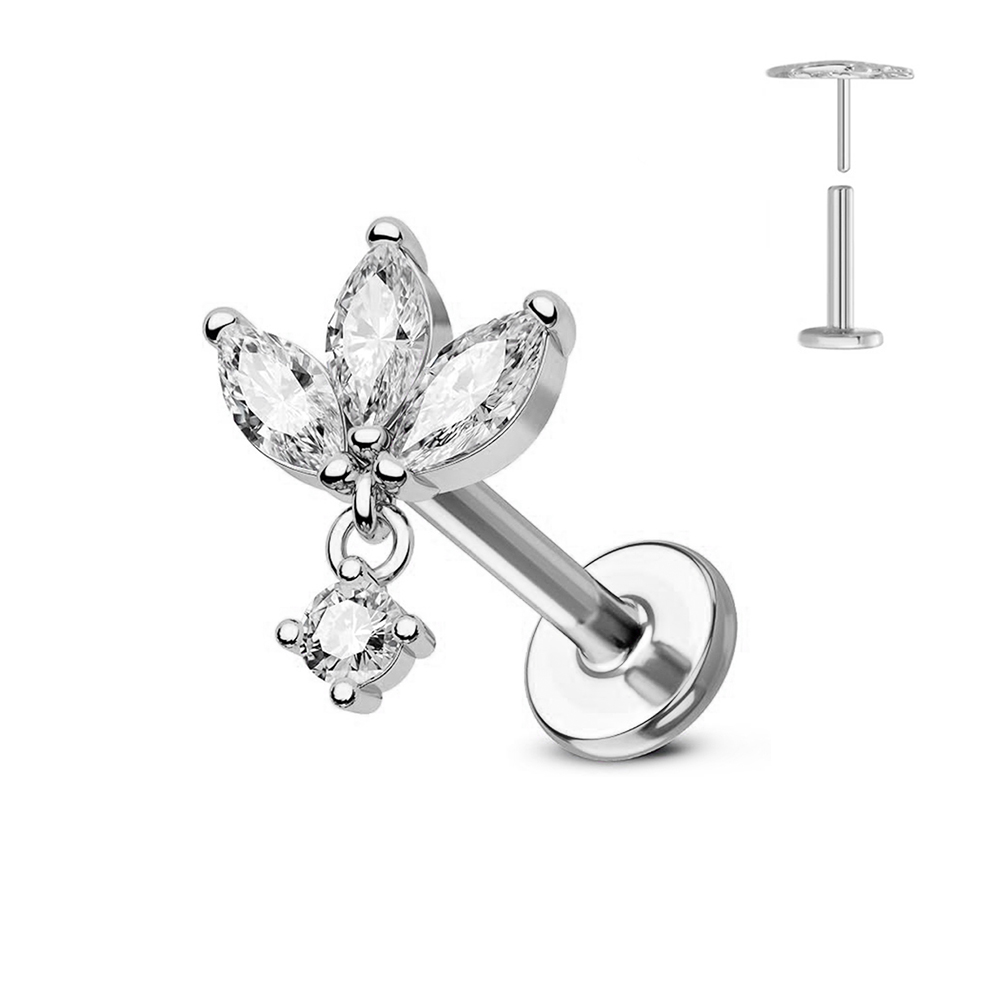 ASTM F136 G23 titane fleur san - Conch Earring Hoop avis et prix