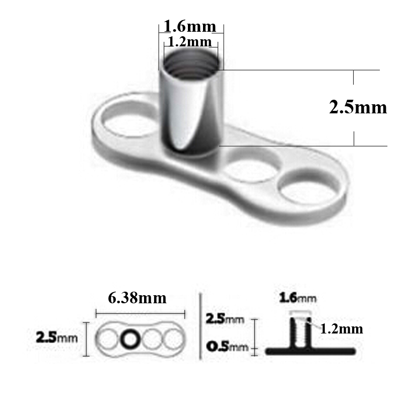 Base d'ancrage cutané en titan - Dermal Anchor Top avis et prix