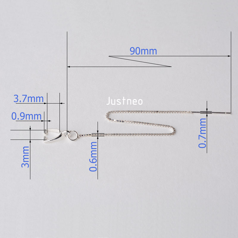 Fil d'Oreille en Argent Sterli - Body Jewelry Organizer avis et prix